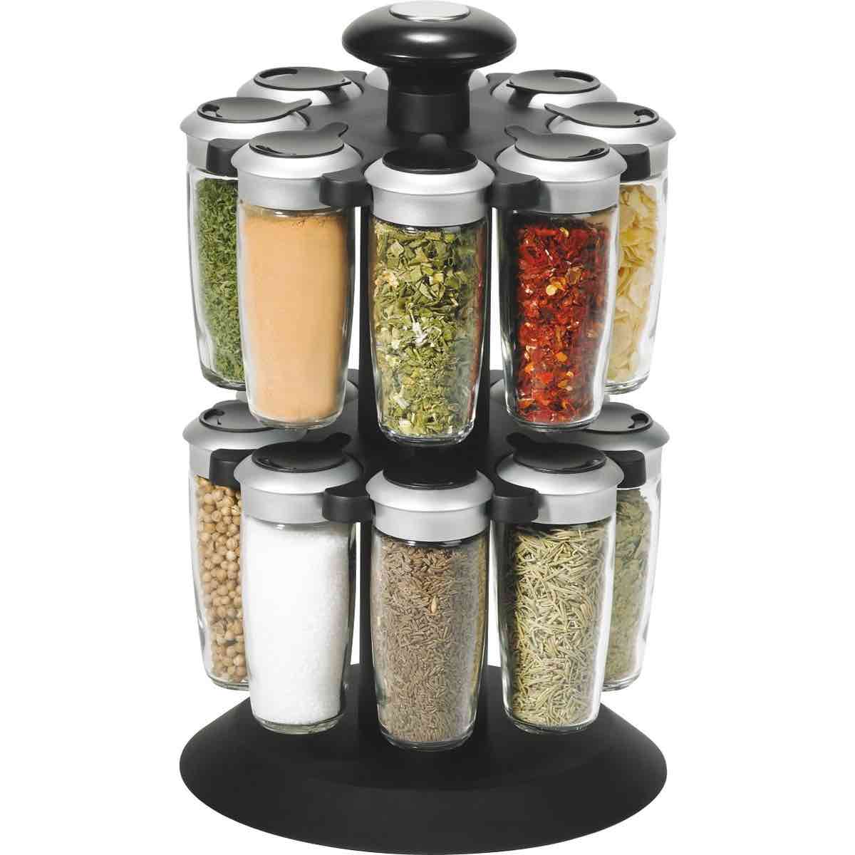 16 Bottle Axia Spice Carousel | Spice Rack